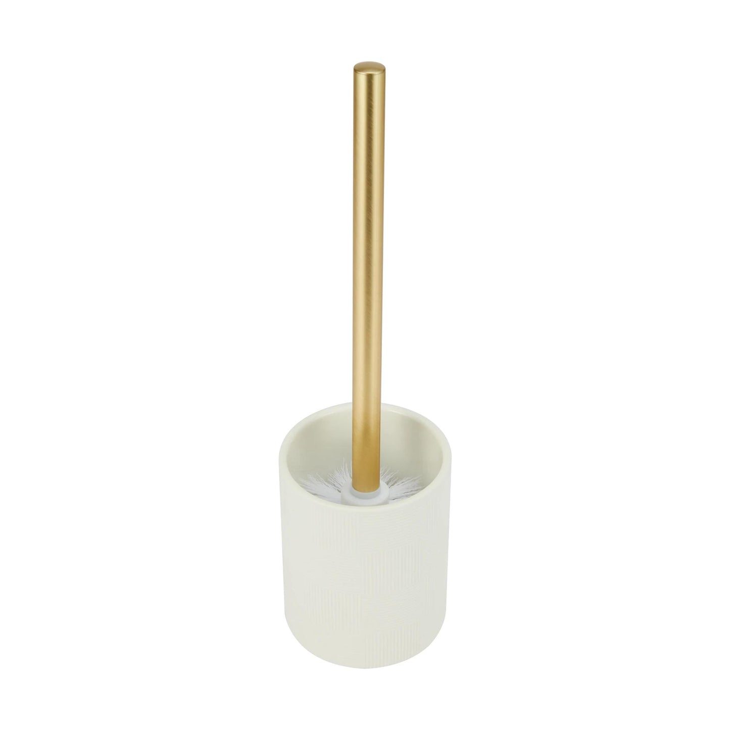 Check Toilet Brush - White