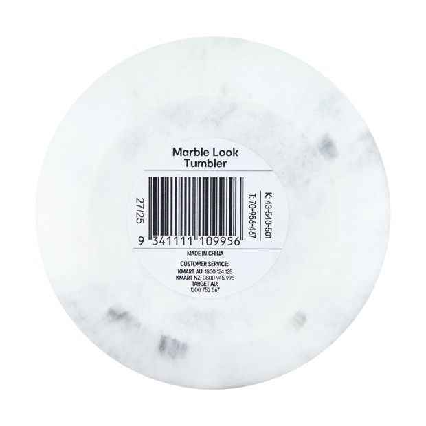 Marble Look Tumbler - Anko