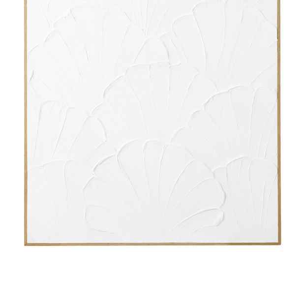 Textured Shell Framed Canvas - Anko