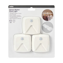3 Pack Sensor Motion Down Lights - Anko