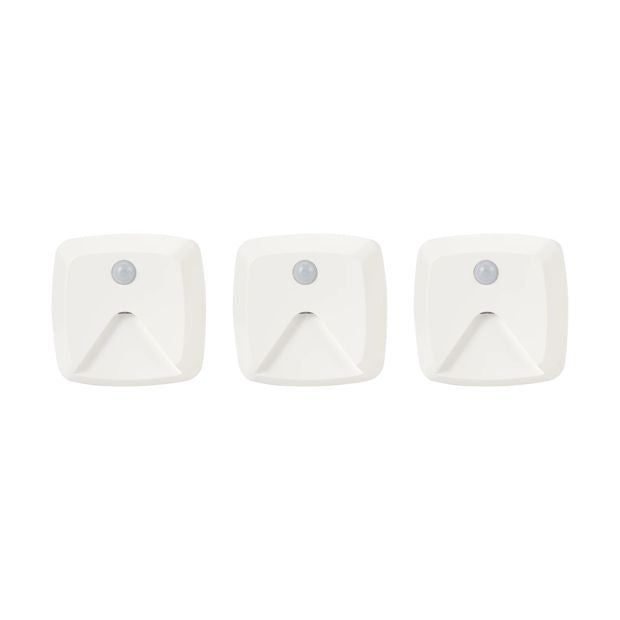 3 Pack Sensor Motion Down Lights - Anko