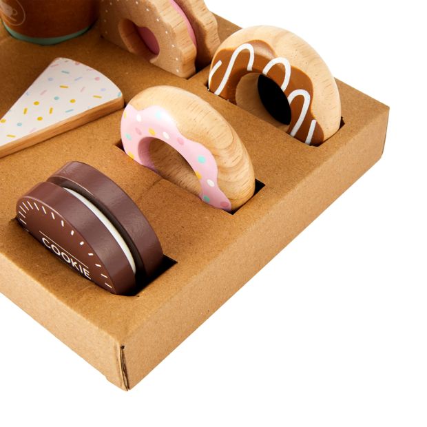 12 Piece Wooden Babyccino Set - Anko