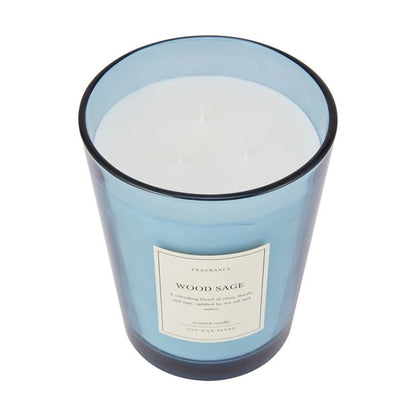 Extra Large Wood Sage Candle - Anko