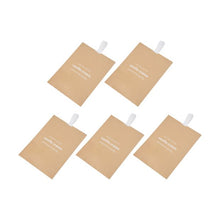 5 Piece Vanilla Cream Scented Sachets, Caramel and Vanilla - Anko
