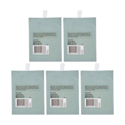 5 Piece Coconut Citrus Scented Sachets, Coconut and Lime - Anko