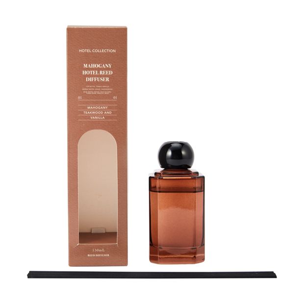 Mahogany Hotel Reed Diffuser 150ml - Anko
