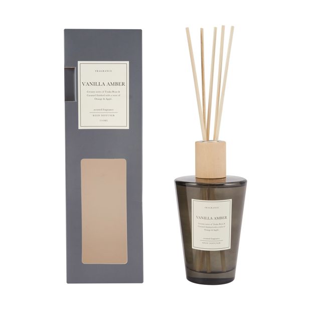 XL Vanilla Amber Reed Diffuser 350ml - Anko