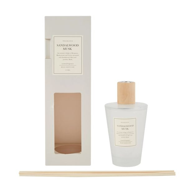 XL Sandalwood Musk Reed Diffuser 350ml - Anko