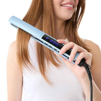 Blue Digital Hair Straightener