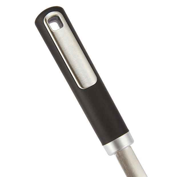 Silicone and Stainless-Steel Spoon with Soft Touch Handle - Anko