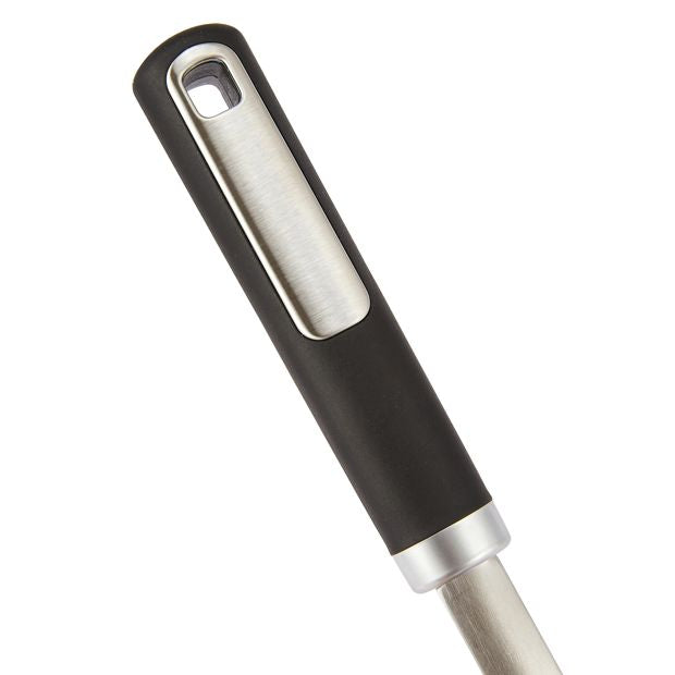 Silicone and Stainless-Steel Spoon with Soft Touch Handle - Anko