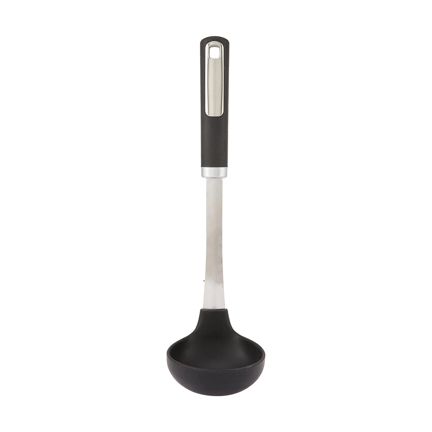 Silicone and Stainless Steel Ladle with Soft Touch Handle