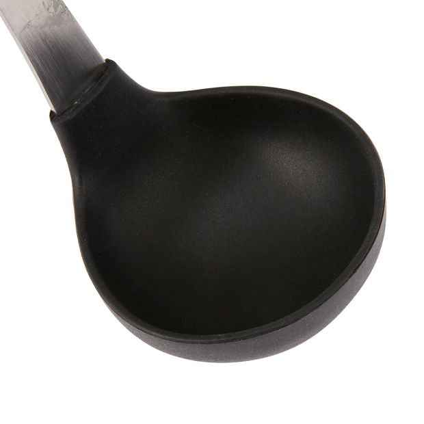Silicone and Stainless Steel Ladle with Soft Touch Handle - Anko