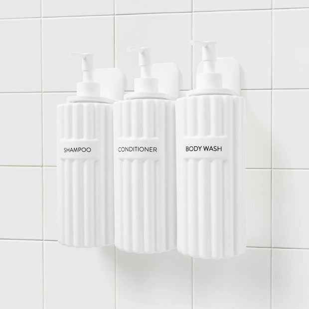 Set of 3 Refillable Bottles - Anko