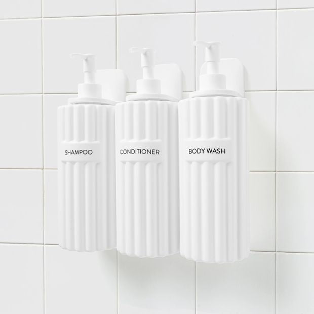 Set of 3 Refillable Bottles - Anko