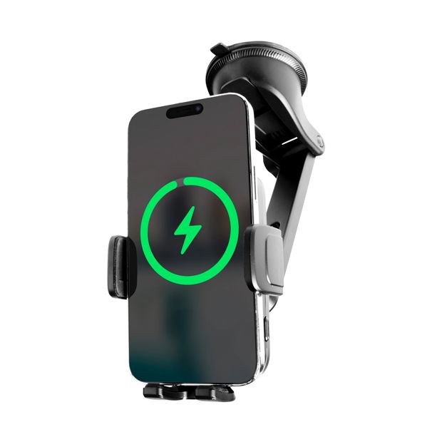 Three-Axis Auto Clamping Wireless Charging Window Mount - Anko