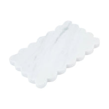 Scallop Edge Marble Candle Tray - Anko