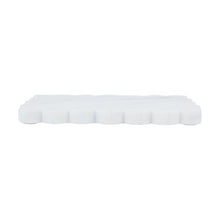 Scallop Edge Marble Candle Tray - Anko