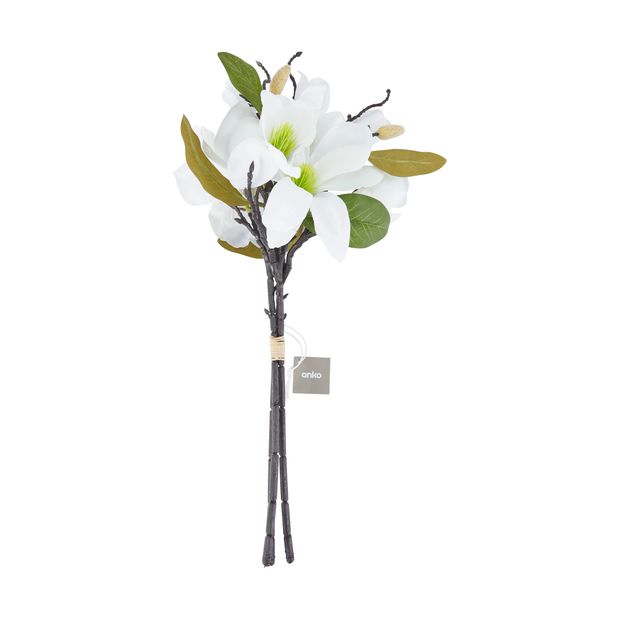 Artificial Magnolia Bunch - Anko