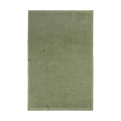3 Pack Fern Green Ribbed Terry Tea Towels - Anko