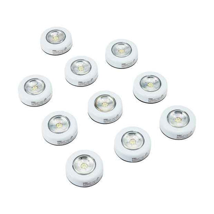 10 Pack LED Puck Lights - Anko
