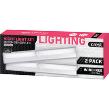 Crest Night Light Set Motion Sensor LED 2 Pack