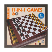 Deluxe Wooden 11-In-1 Classic Games