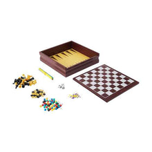 Deluxe Wooden 11-In-1 Classic Games