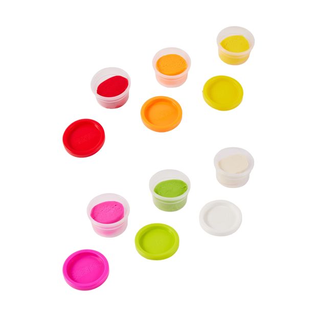12 Piece Scentos Scented Dough Dining Out Set - Ice Cream and Cakes