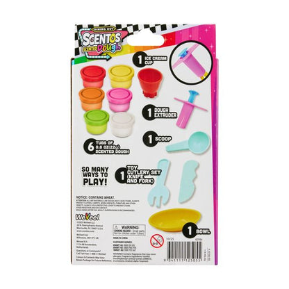 12 Piece Scentos Scented Dough Dining Out Set - Ice Cream and Cakes