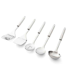 5 Piece Stainless Steel Utensil Set - Anko