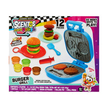 12 Piece Scentos Scented Dough Dining Out: Burger Grill