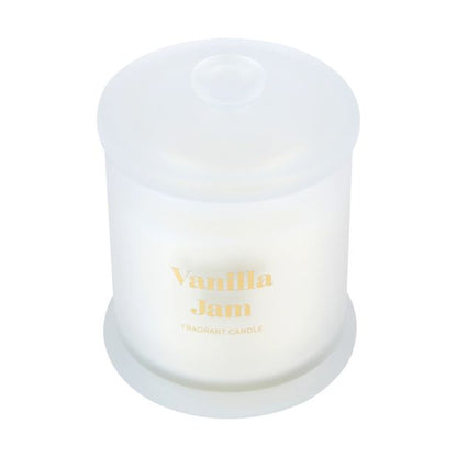 Vanilla Jam Fragrant Glass Boxed Candle - Anko