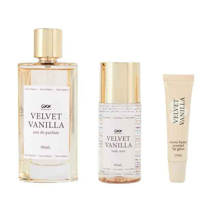 Velvet Vanilla Gift Set - OXX Fragrance
