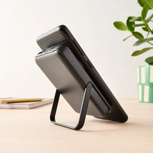 10000mAh Portable Charger with Stand, Black - Anko
