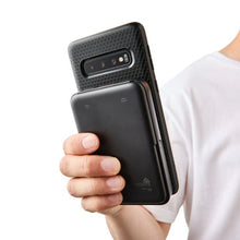 10000mAh Portable Charger with Stand, Black - Anko