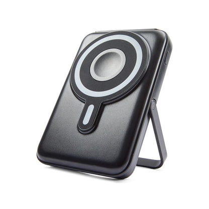 10000mAh Portable Charger with Stand, Black - Anko
