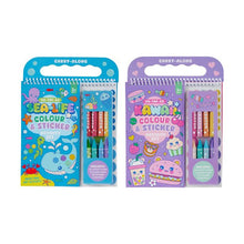 On-The-Go Colour and Sticker Activity Set - Assorted
