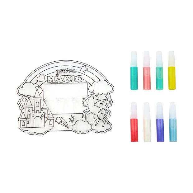 Paint Your Own Suncatcher Photo Frame Kit - Anko