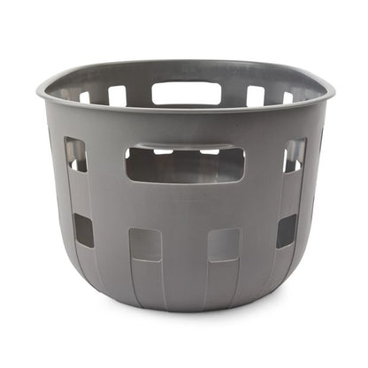50L Trellis Laundry Basket, Charcoal - Anko