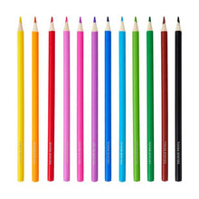 12 Pack Bright Coloured Pencils - Anko