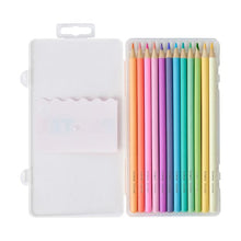 12 Pack Pastel Coloured Pencils