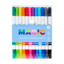 12 Pack Magic Colour Changing Markers