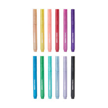 12 Pack Sparkle Colour Markers
