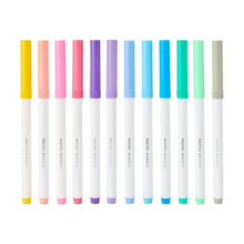12 Pack Pastel Colour Markers