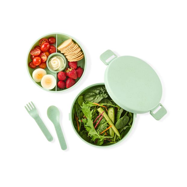 Green Wheat Straw Salad Bowl - Anko