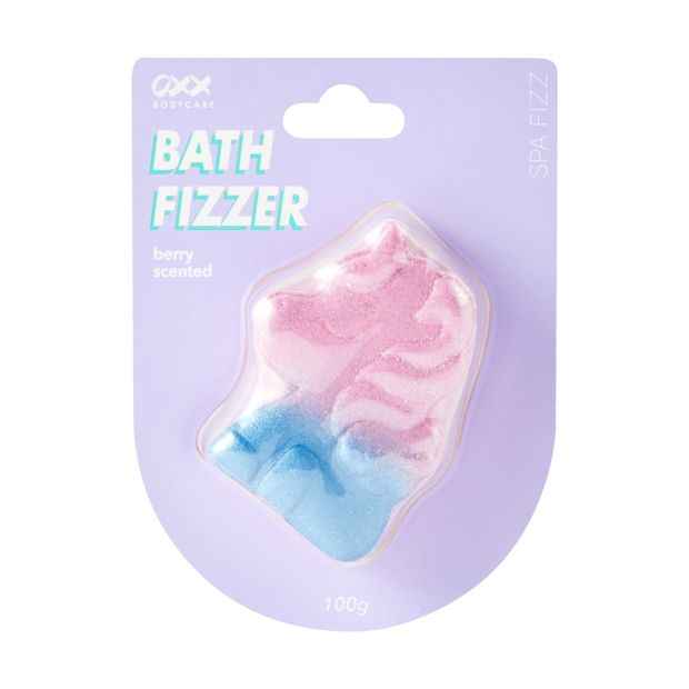 Spa Fizz Bath Fizzer 100g, Berry Scented - OXX Bodycare