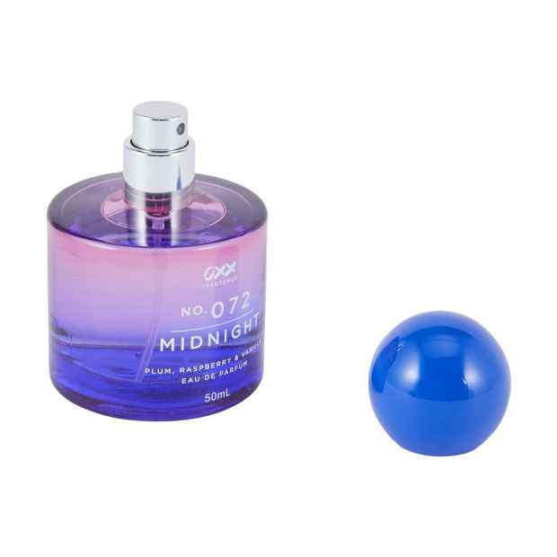 No. 072 Midnight Eau De Parfum 50ml, Plum, Raspberry and Vanilla - OXX Fragrance