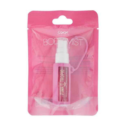 Summer Solstice Pink Tropic Body Mist 20ml, Tropical Flower, Jasmine and Musk - OXX Fragrance