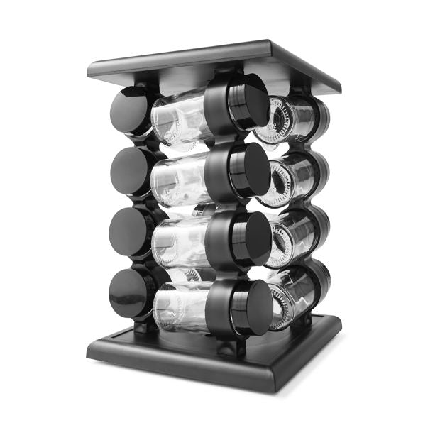 16 Piece Spice Jar Set with Stand - Anko